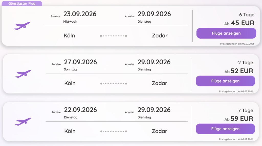 Flugpreis