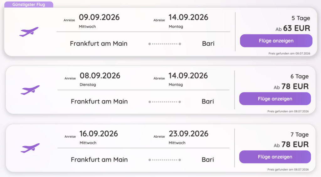 Flugpreis