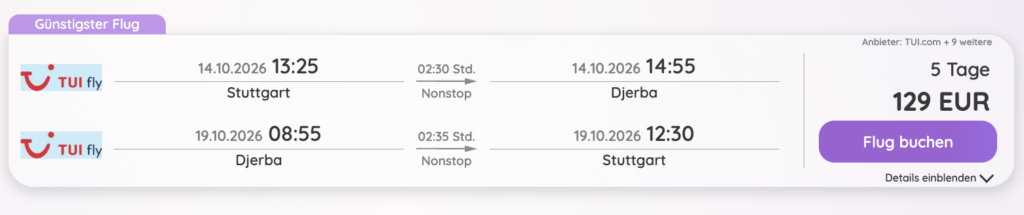 Flugpreis