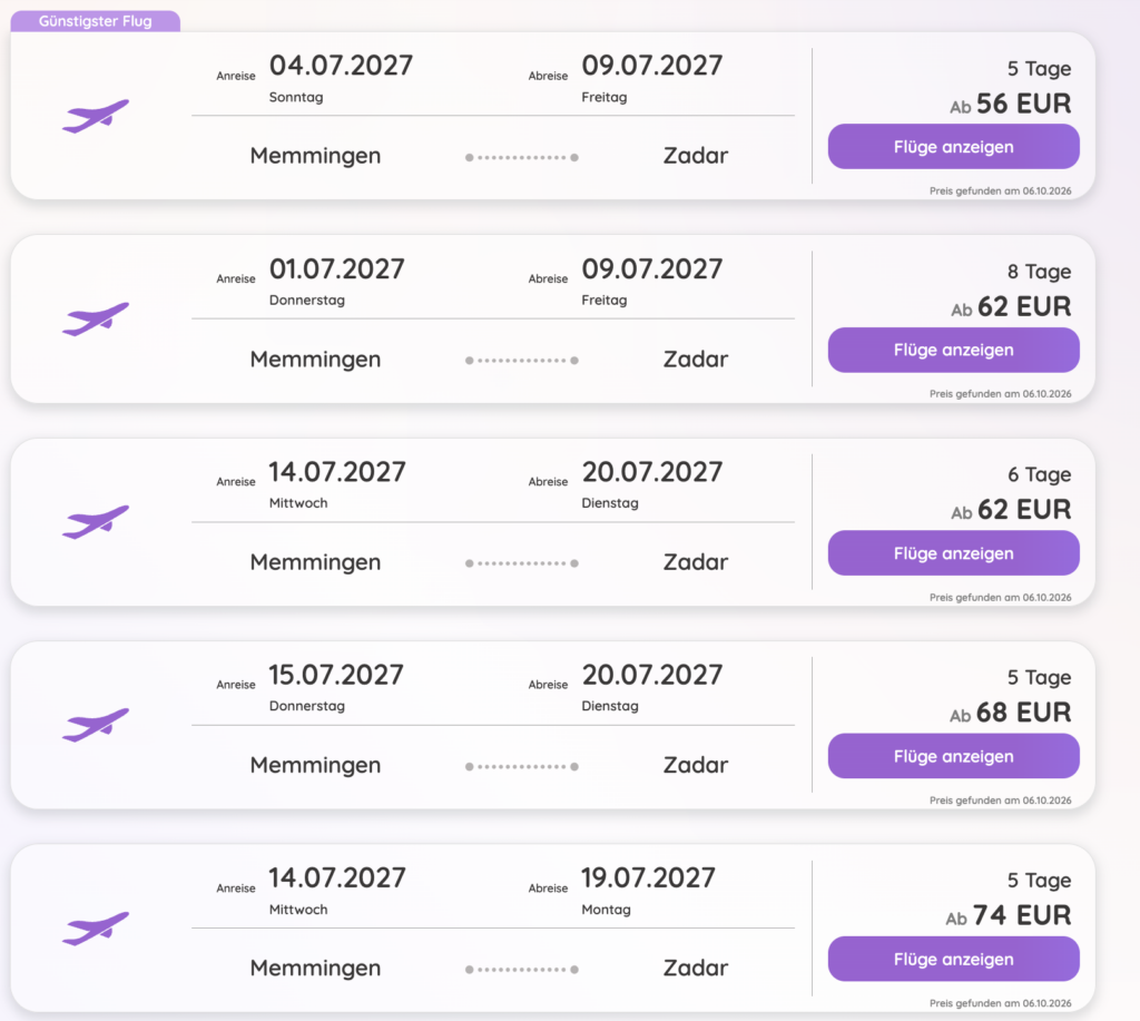 Flugpreis
